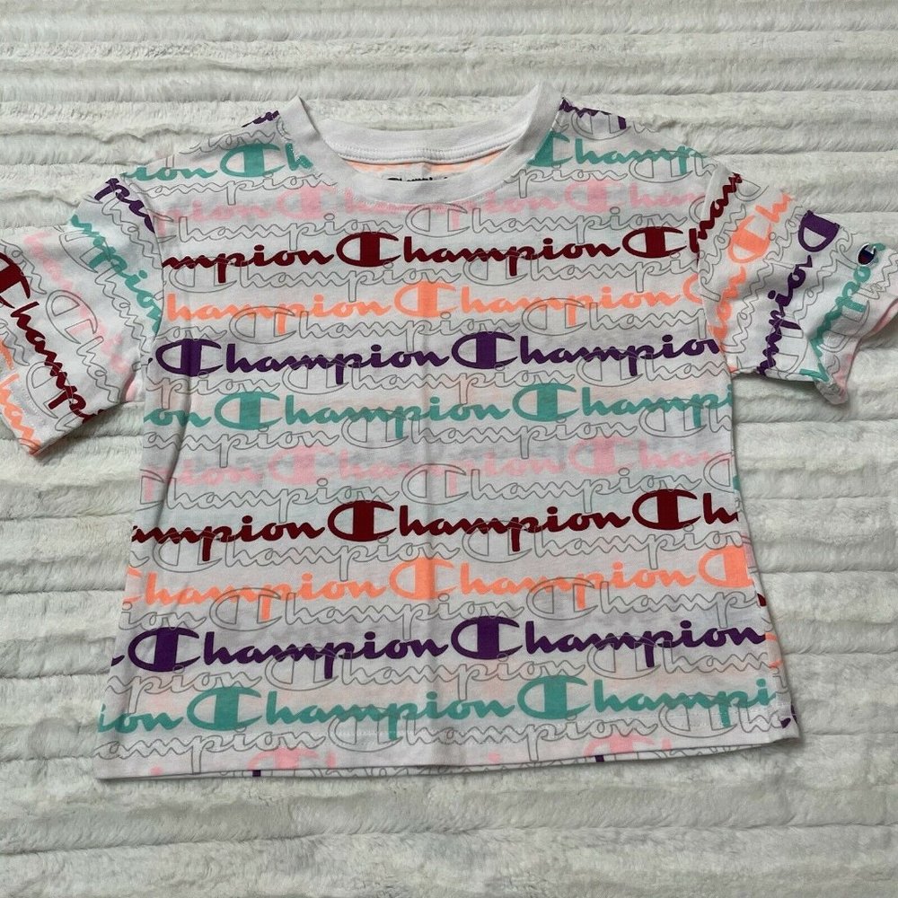 Champion Women's Cotton Cropped T Shirt Top